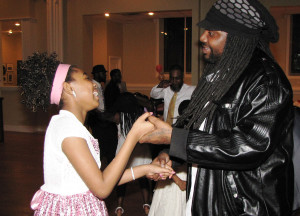 Daddy’s little girl: Fathers and daughters celebrated their special bond at New Community’s annual Father-Daughter Dance at St. Joseph Plaza in Newark.