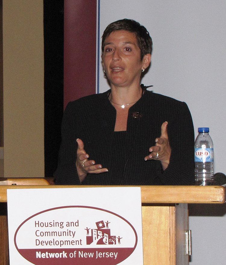 Staci Berger, CEO of the Housing and Community Development Network of New Jersey.