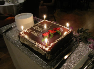 Monsignor's 80th birthday cake