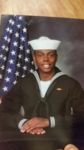 Robert Williams, 20, grew up at 72 Hayes St. in Newark and joined the Navy shortly after graduating from high school. Photo courtesy of Dorothy Artis.