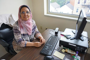 Seham Abouelhassan began as a certified medical assistant instructor for the New Community Workforce Development Center July 26.