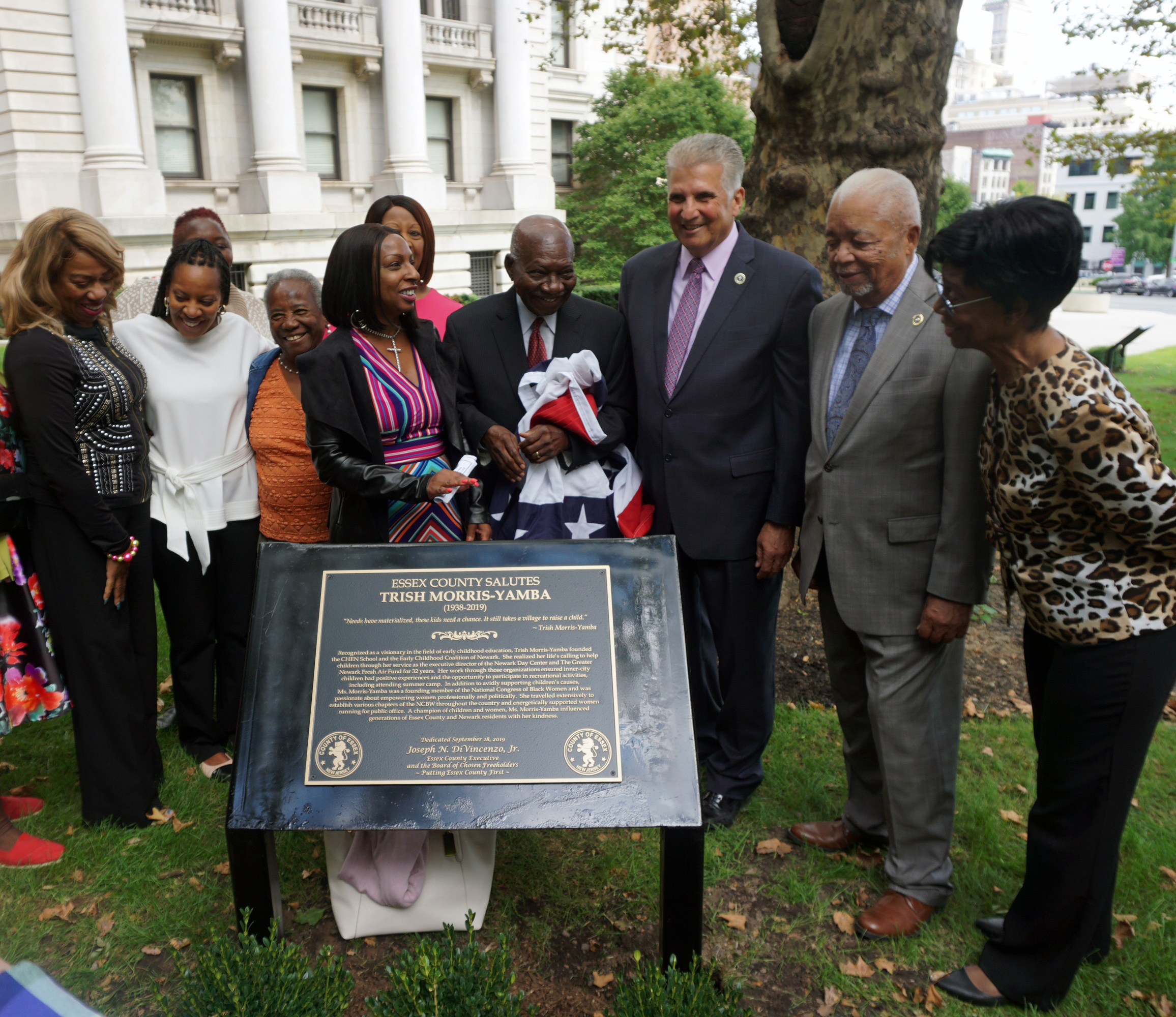 You are currently viewing Essex County Honors Trish Morris-Yamba and Kenneth A. Gibson with Memorial Plaques Along Legends Way