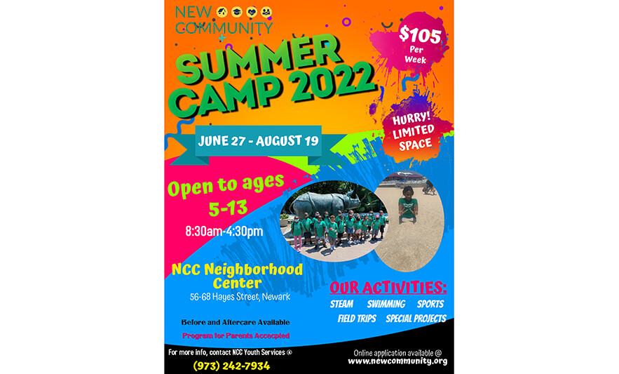 Read more about the article Register Now for New Community Summer Camp 2022