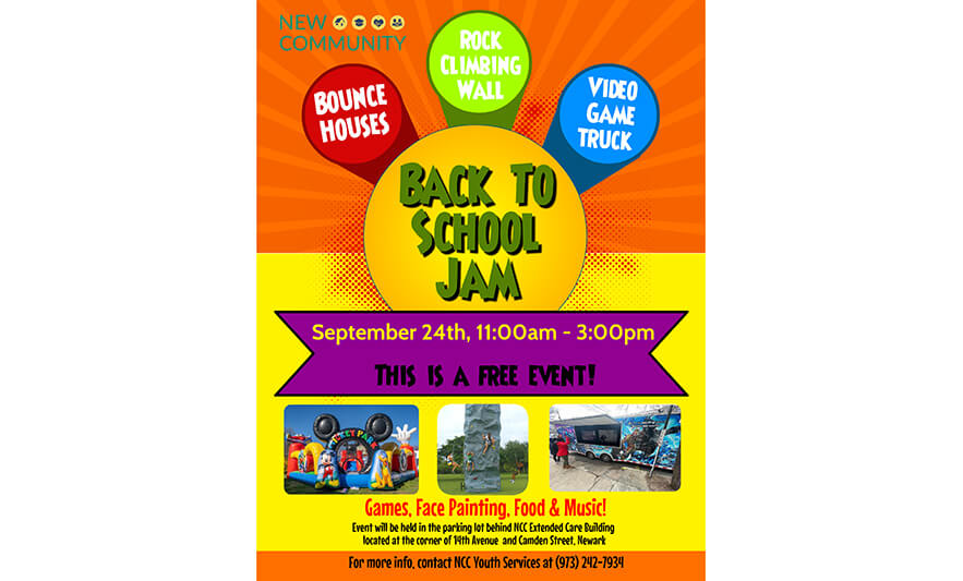 Read more about the article New Community Youth Services to Host Back to School Jam on Sept. 24