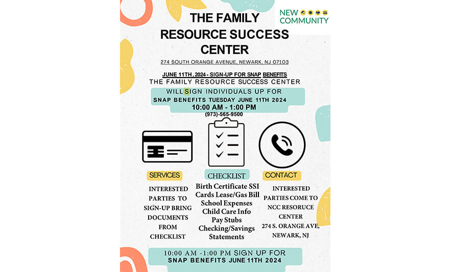 You are currently viewing Sign Up for SNAP Benefits Through New Community Family Resource Center on June 11